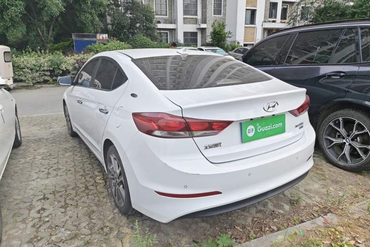 Used Hyundai Elantra (6th Generation / Lingdong) 2016 1.6L Automatic ZhiXuan – Elite Version Rear Left 45 Deg