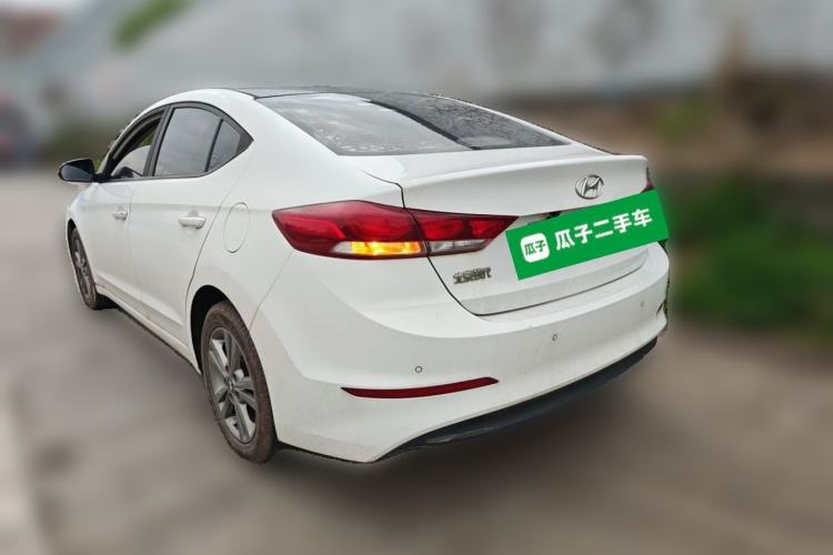 Used Hyundai Elantra (6th Generation / Lingdong) 2016 1.6L Manual ZhiXuan · Dynamic Model Rear Left 45 Deg