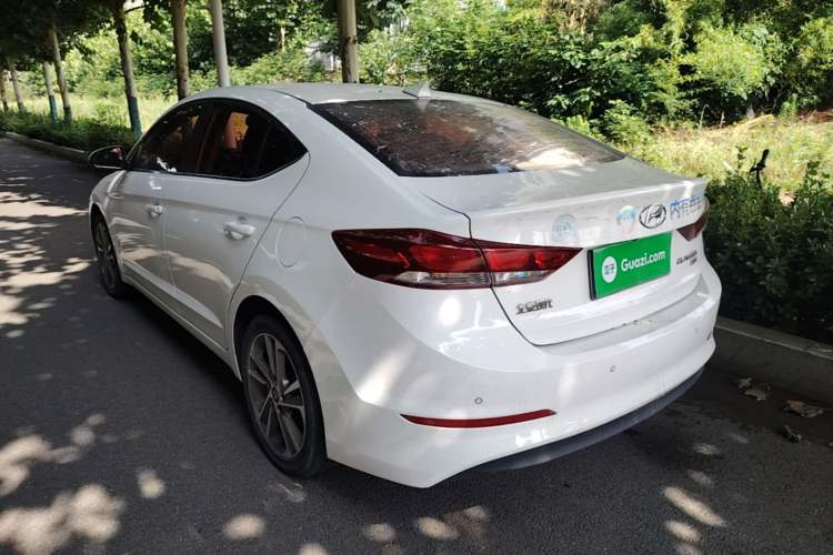 Used Hyundai Elantra (6th Generation / Lingdong) 2016 1.6L Automatic ZhiXuan – Elite Version Rear Left 45 Deg