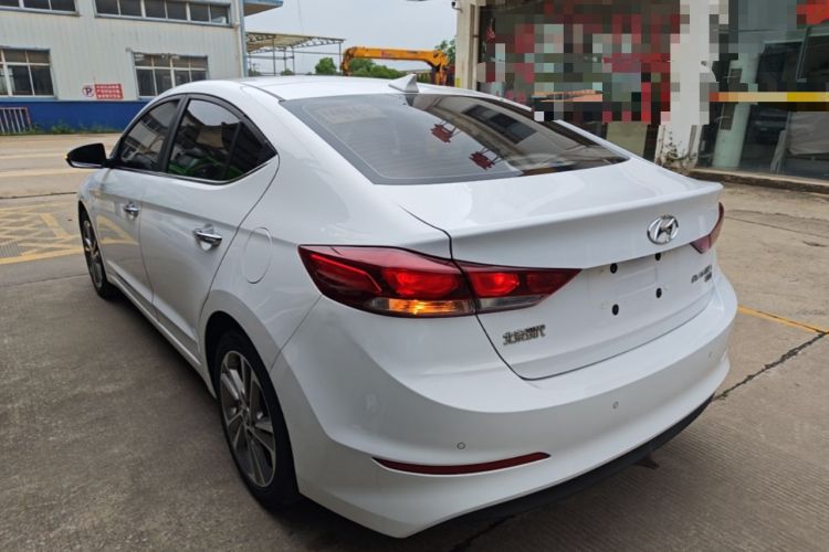 Used Hyundai Elantra (6th Generation / Lingdong) 2016 1.6L Automatic ZhiXuan – Elite Version Rear Left 45 Deg