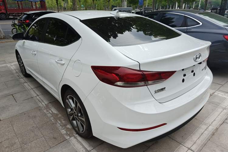 Used Hyundai Elantra (6th Generation / Lingdong) 2016 1.6L Automatic ZhiXuan – Elite Version Rear Left 45 Deg