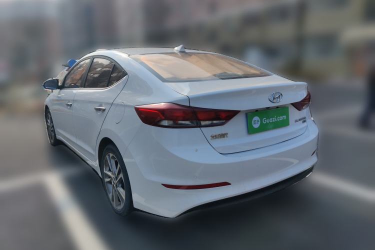 Used Hyundai Elantra (6th Generation / Lingdong) 2016 1.6L Automatic ZhiXuan – Elite Version Rear Left 45 Deg
