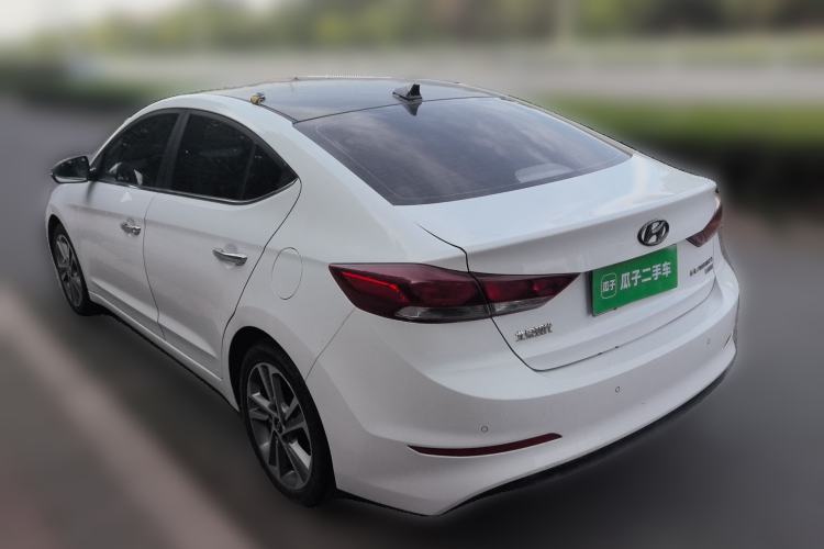 Used Hyundai Elantra (6th Generation / Lingdong) 2016 1.6L Automatic ZhiXuan – Elite Version Rear Left 45 Deg