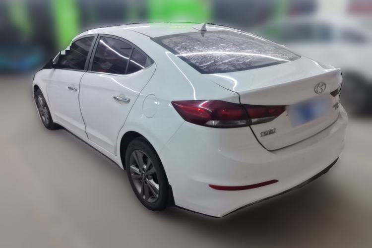 Used Hyundai Elantra (6th Generation / Lingdong) 2016 1.4T Dual-Clutch Xuan Dong · Dynamic Version Rear Left 45 Deg
