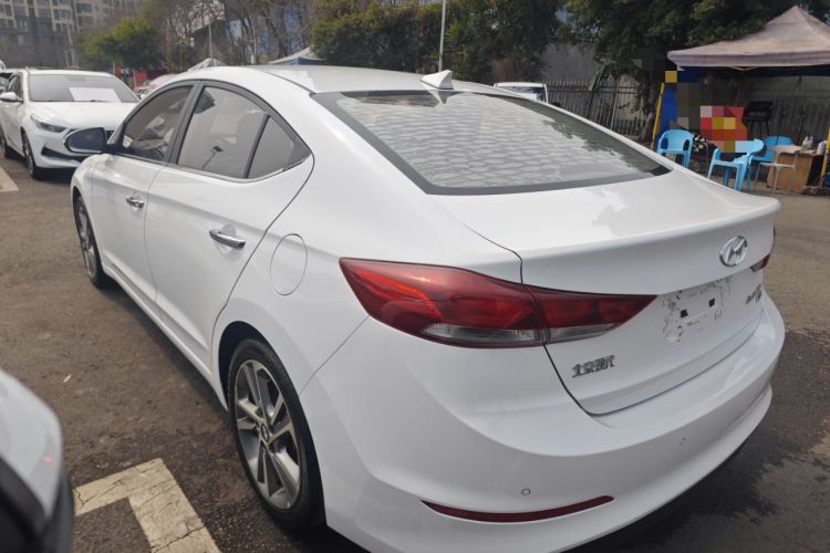 Used Hyundai Elantra (6th Generation / Lingdong) 2016 1.6L Automatic ZhiXuan · Youth Edition Rear Left 45 Deg