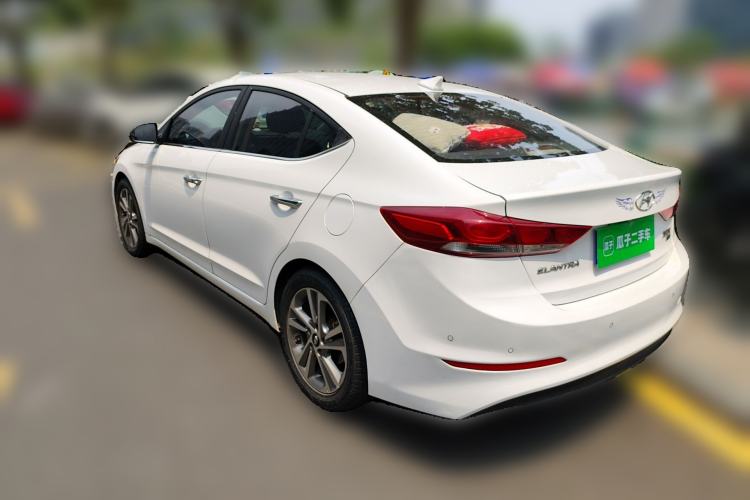 Used Hyundai Elantra (6th Generation / Lingdong) 2016 1.6L Automatic ZhiXuan – Elite Version Rear Left 45 Deg