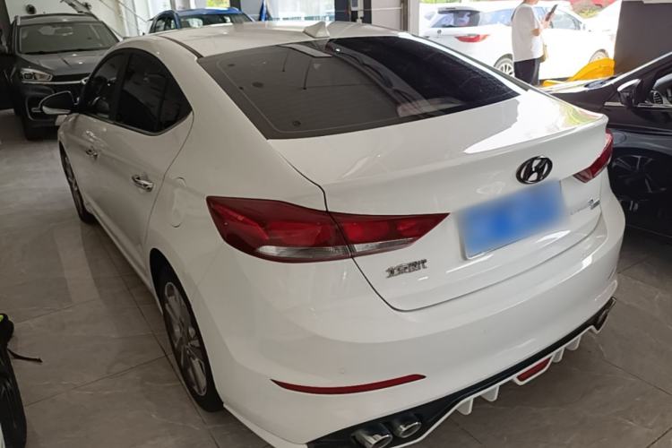 Used Hyundai Elantra (6th Generation / Lingdong) 2016 1.6L Automatic ZhiXuan – Elite Version Rear Left 45 Deg