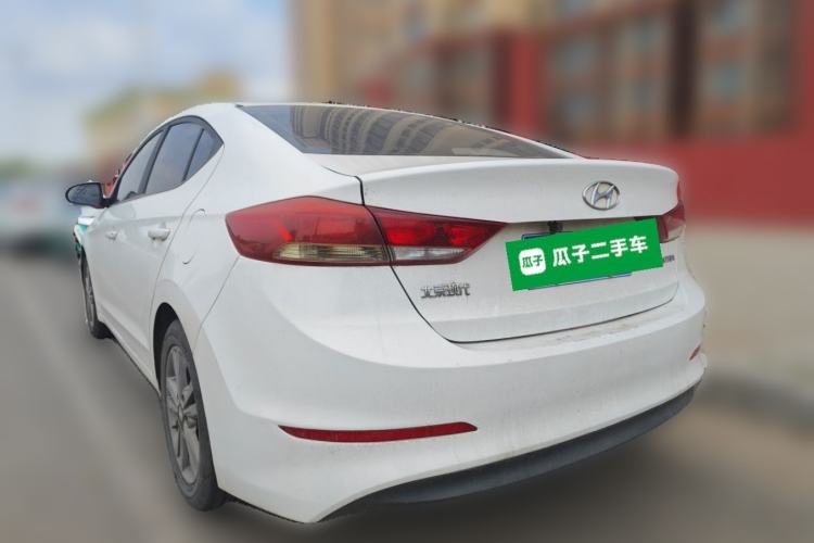 Used Hyundai Elantra (6th Generation / Lingdong) 2016 1.6L Manual ZhiXuan·Youth Edition Rear Left 45 Deg