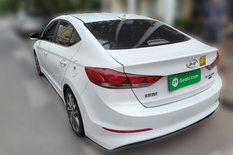 Used Hyundai Elantra (6th Generation / Lingdong) 2016 1.6L Automatic ZhiXuan – Elite Version Rear Left 45 Deg