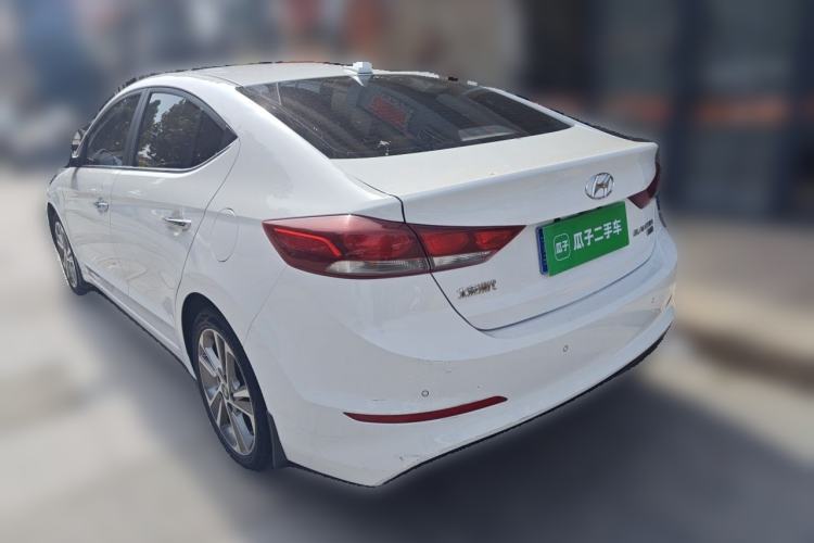 Used Hyundai Elantra (6th Generation / Lingdong) 2016 1.6L Automatic ZhiXuan – Elite Version Rear Left 45 Deg