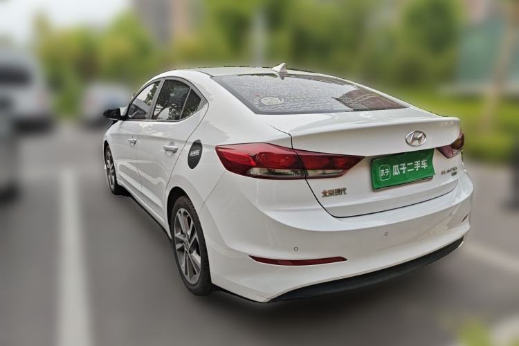 Used Hyundai Elantra (6th Generation / Lingdong) 2016 1.6L Automatic ZhiXuan – Elite Version Rear Left 45 Deg