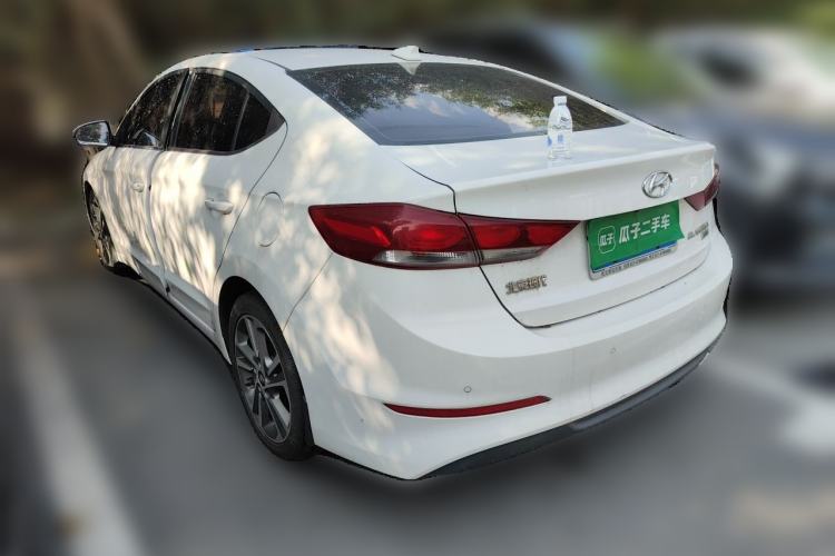 Used Hyundai Elantra (6th Generation / Lingdong) 2016 1.6L Automatic ZhiXuan – Elite Version Rear Left 45 Deg