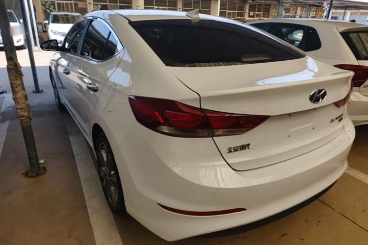 Used Hyundai Elantra (6th Generation / Lingdong) 2016 1.6L Automatic ZhiXuan – Elite Version Rear Left 45 Deg