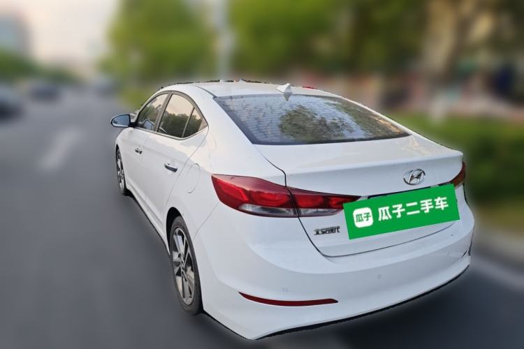 Used Hyundai Elantra (6th Generation / Lingdong) 2016 1.6L Automatic ZhiXuan – Elite Version Rear Left 45 Deg