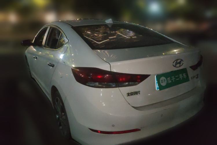 Used Hyundai Elantra (6th Generation / Lingdong) 2016 1.6L Automatic ZhiXuan – Elite Version Rear Left 45 Deg