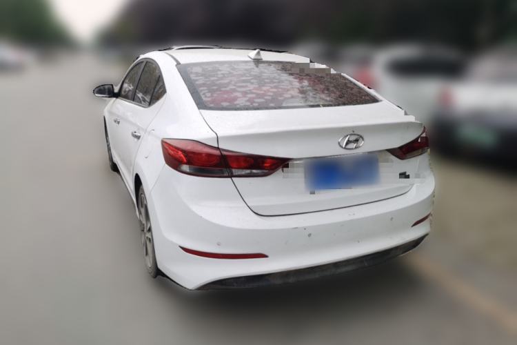 Used Hyundai Elantra (6th Generation / Lingdong) 2016 1.6L Automatic ZhiXuan – Elite Version Rear Left 45 Deg