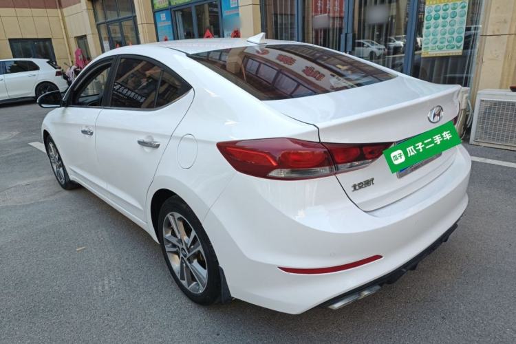 Used Hyundai Elantra (6th Generation / Lingdong) 2016 1.6L Automatic ZhiXuan – Elite Version Rear Left 45 Deg