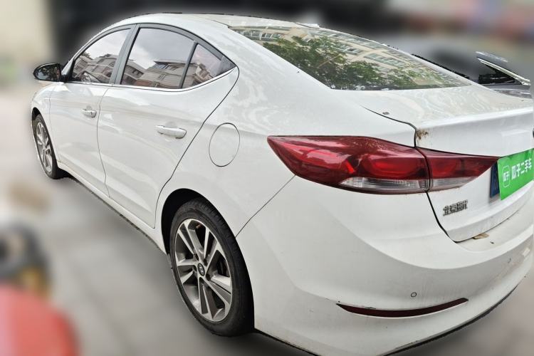 Used Hyundai Elantra (6th Generation / Lingdong) 2016 1.6L Automatic ZhiXuan – Elite Version Rear Left 45 Deg