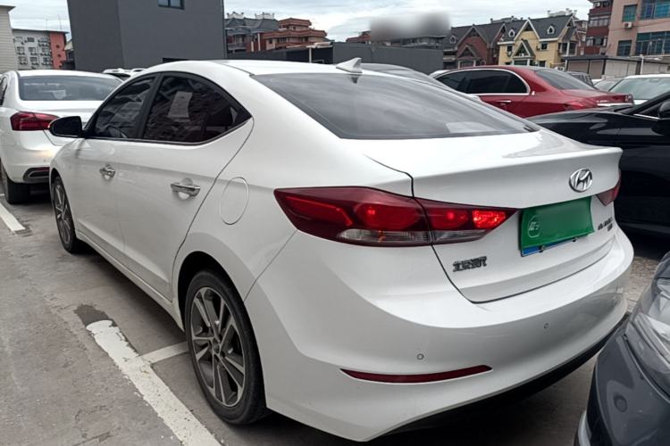 Used Hyundai Elantra (6th Generation / Lingdong) 2016 1.6L Automatic ZhiXuan – Elite Version Rear Left 45 Deg