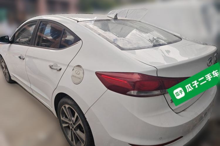 Used Hyundai Elantra (6th Generation / Lingdong) 2016 1.6L Automatic ZhiXuan – Elite Version Rear Left 45 Deg