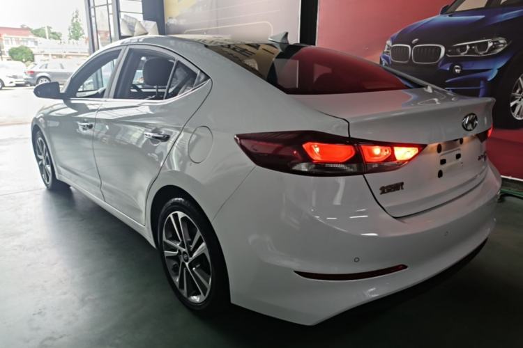 Used Hyundai Elantra (6th Generation / Lingdong) 2016 1.6L Automatic ZhiXuan – Elite Version Rear Left 45 Deg