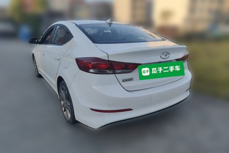 Used Hyundai Elantra (6th Generation / Lingdong) 2016 1.6L Automatic ZhiXuan – Elite Version Rear Left 45 Deg