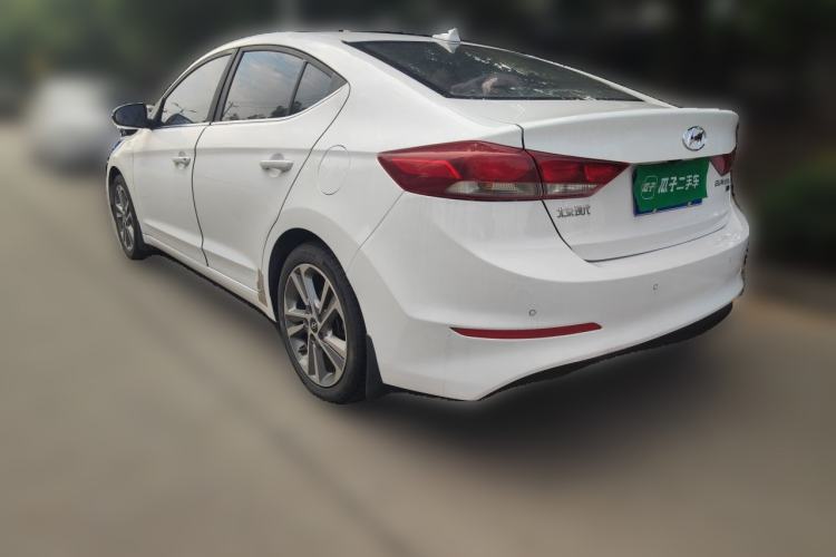 Used Hyundai Elantra (6th Generation / Lingdong) 2016 1.6L Automatic ZhiXuan – Elite Version Rear Left 45 Deg
