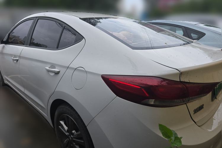 Used Hyundai Elantra (6th Generation / Lingdong) 2016 1.6L Manual ZhiXuan·Youth Edition Rear Left 45 Deg