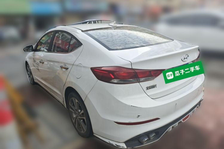 Used Hyundai Elantra (6th Generation / Lingdong) 2016 1.6L Automatic ZhiXuan – Elite Version Rear Left 45 Deg