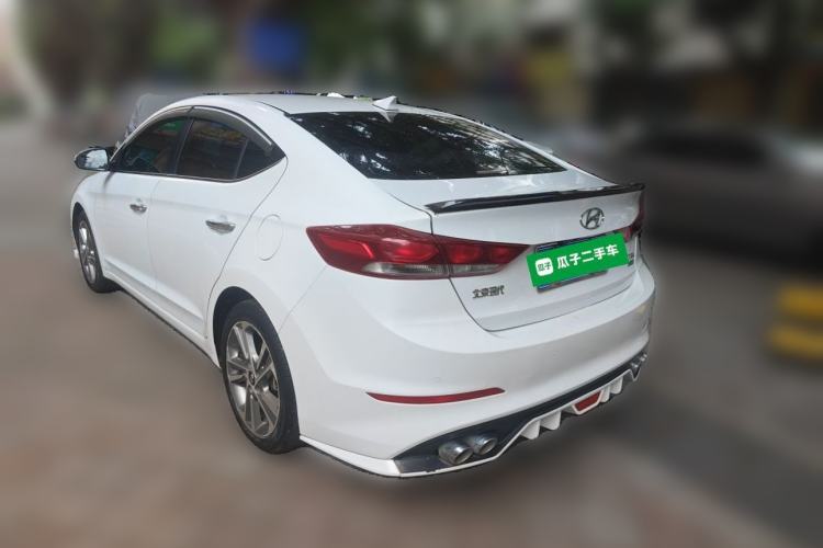 Used Hyundai Elantra (6th Generation / Lingdong) 2016 1.6L Automatic ZhiXuan – Elite Version Rear Left 45 Deg