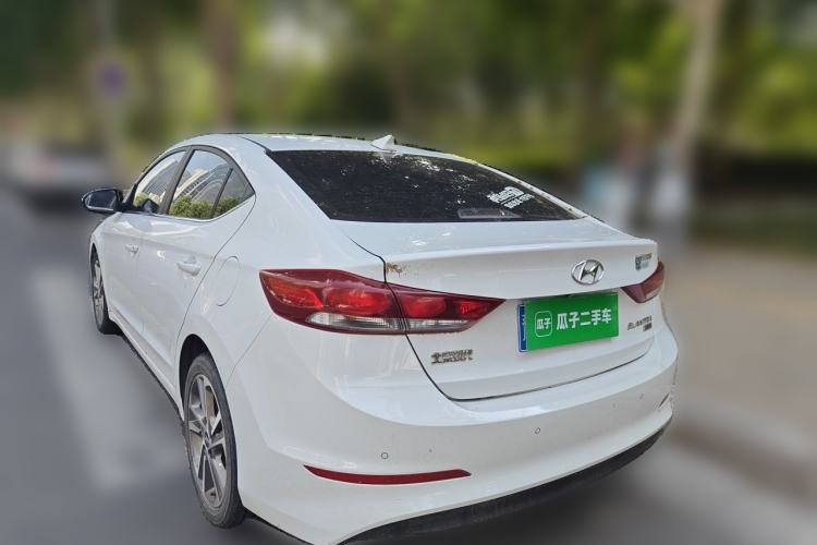 Used Hyundai Elantra (6th Generation / Lingdong) 2016 1.6L Automatic ZhiXuan – Elite Version Rear Left 45 Deg