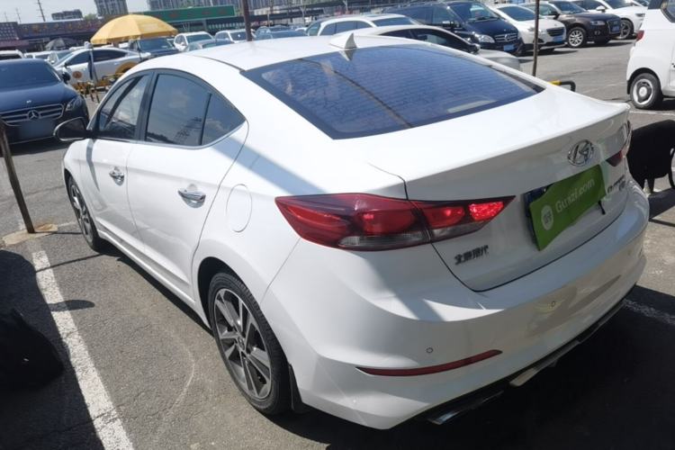 Used Hyundai Elantra (6th Generation / Lingdong) 2016 1.6L Automatic ZhiXuan – Elite Version Rear Left 45 Deg