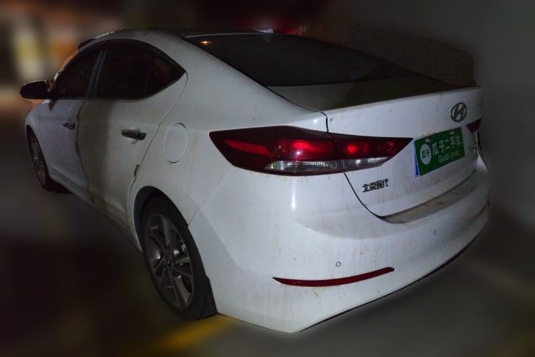 Used Hyundai Elantra (6th Generation / Lingdong) 2016 1.6L Automatic ZhiXuan – Elite Version Rear Left 45 Deg