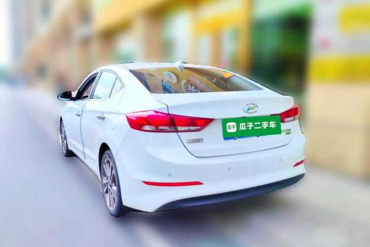 Used Hyundai Elantra (6th Generation / Lingdong) 2016 1.6L Automatic ZhiXuan – Elite Version Rear Left 45 Deg
