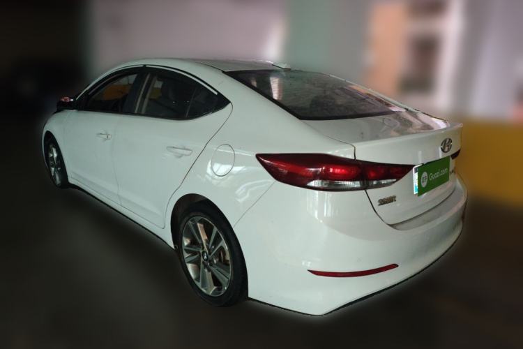 Used Hyundai Elantra (6th Generation / Lingdong) 2016 1.6L Automatic ZhiXuan – Elite Version Rear Left 45 Deg