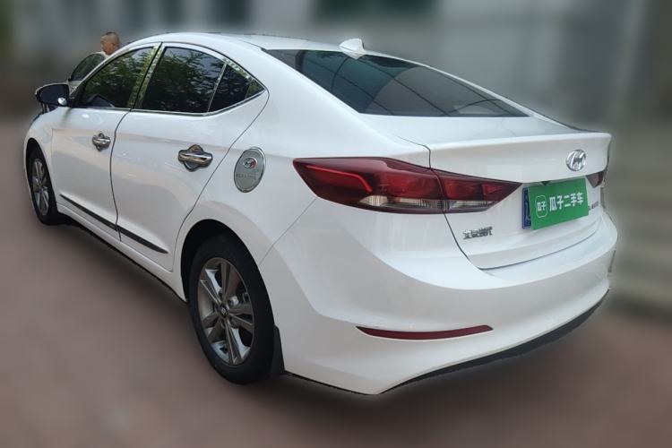 Used Hyundai Elantra (6th Generation / Lingdong) 2016 1.6L Manual ZhiXuan·Youth Edition Rear Left 45 Deg