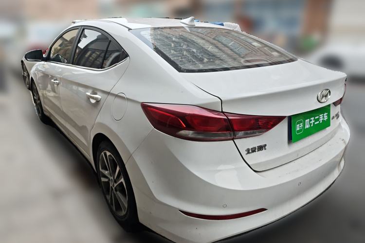 Used Hyundai Elantra (6th Generation / Lingdong) 2016 1.6L Automatic ZhiXuan – Elite Version Rear Left 45 Deg