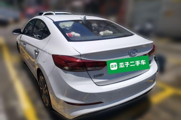 Used Hyundai Elantra (6th Generation / Lingdong) 2016 1.6L Automatic ZhiXuan – Elite Version Rear Left 45 Deg