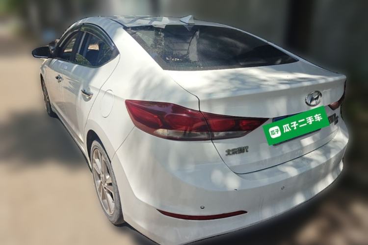 Used Hyundai Elantra (6th Generation / Lingdong) 2016 1.6L Automatic ZhiXuan – Elite Version Rear Left 45 Deg