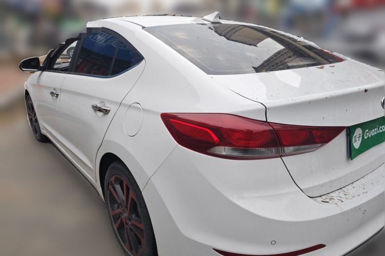 Used Hyundai Elantra (6th Generation / Lingdong) 2016 1.6L Automatic ZhiXuan – Elite Version Rear Left 45 Deg