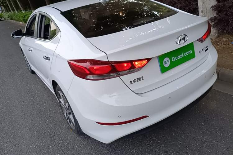 Used Hyundai Elantra (6th Generation / Lingdong) 2016 1.6L Automatic ZhiXuan – Elite Version Rear Left 45 Deg
