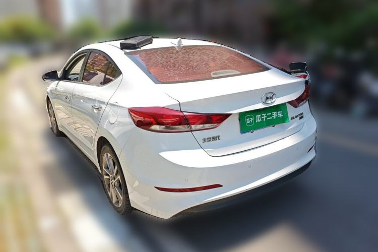 Used Hyundai Elantra (6th Generation / Lingdong) 2016 1.6L Automatic ZhiXuan – Elite Version Rear Left 45 Deg