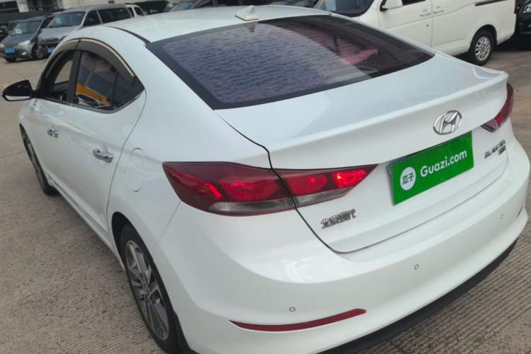 Used Hyundai Elantra (6th Generation / Lingdong) 2016 1.6L Automatic ZhiXuan – Elite Version Rear Left 45 Deg