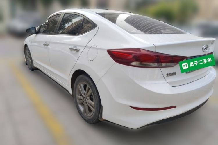 Used Hyundai Elantra (6th Generation / Lingdong) 2016 1.6L Manual ZhiXuan · Dynamic Model Rear Left 45 Deg