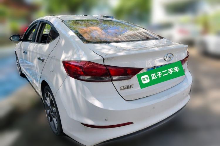 Used Hyundai Elantra (6th Generation / Lingdong) 2016 1.6L Automatic ZhiXuan – Elite Version Rear Left 45 Deg