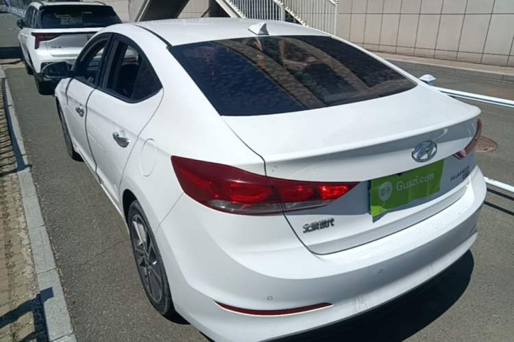 Used Hyundai Elantra (6th Generation / Lingdong) 2016 1.6L Automatic ZhiXuan – Elite Version Rear Left 45 Deg