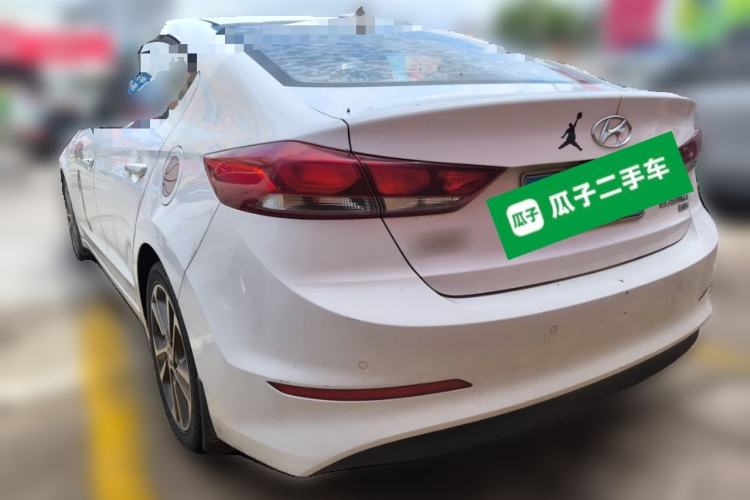Used Hyundai Elantra (6th Generation / Lingdong) 2016 1.6L Automatic ZhiXuan – Elite Version Rear Left 45 Deg
