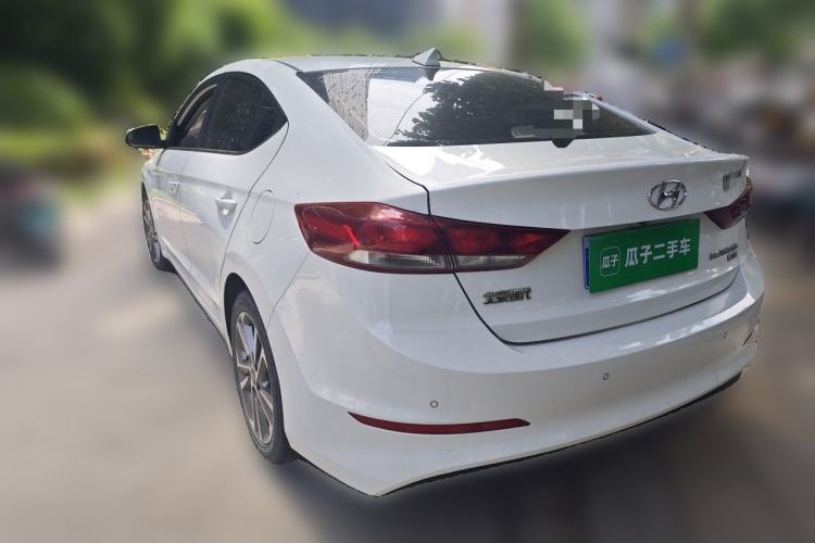 Used Hyundai Elantra (6th Generation / Lingdong) 2016 1.6L Automatic ZhiXuan – Elite Version Rear Left 45 Deg