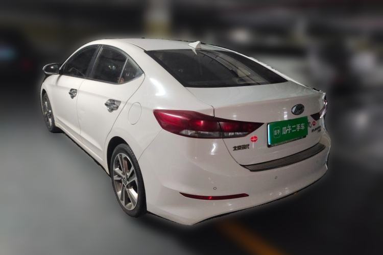 Used Hyundai Elantra (6th Generation / Lingdong) 2016 1.6L Automatic ZhiXuan – Elite Version Rear Left 45 Deg