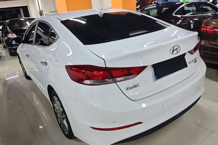Used Hyundai Elantra (6th Generation / Lingdong) 2016 1.6L Automatic ZhiXuan – Elite Version Rear Left 45 Deg